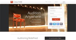 Desktop Screenshot of calltime.com